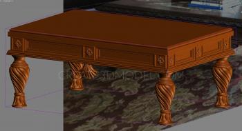 Set of furniture (KMB_0284) 3D model for CNC machine